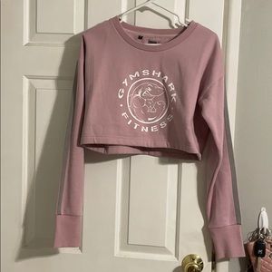 Gymshark crop sweatshirt